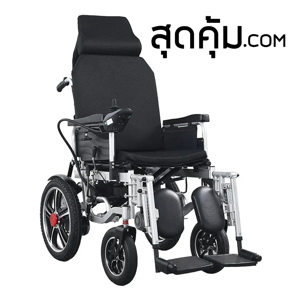 รถเข็นวีลแชร์ไฟฟ้า แบบปรับเอนนอน รุ่น EW-05